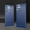 Чохол HRT Carbon Case для Samsung Galaxy S23 Ultra Blue (9145576268520)