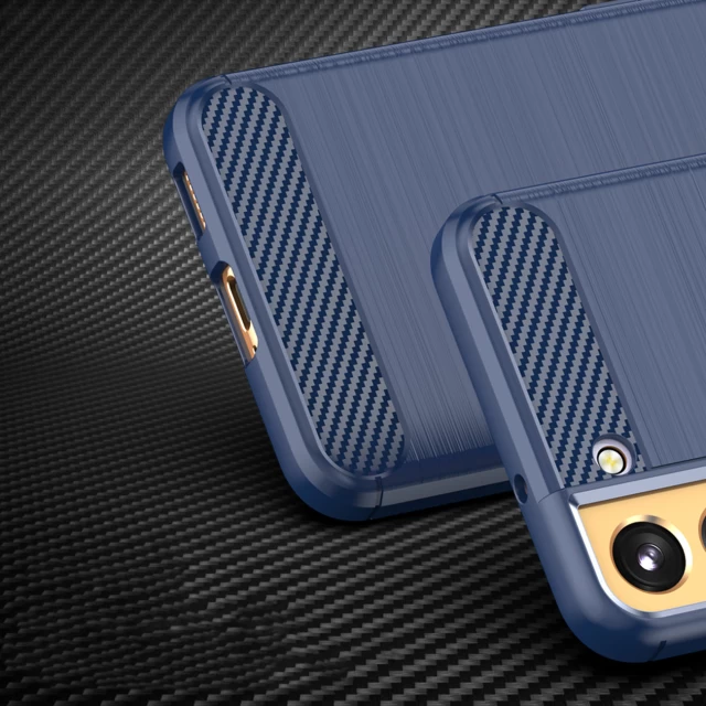 Чохол HRT Carbon Case для Samsung Galaxy S23 Plus Blue (9145576268544)