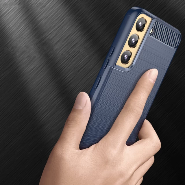 Чохол HRT Carbon Case для Samsung Galaxy S23 Plus Blue (9145576268544)