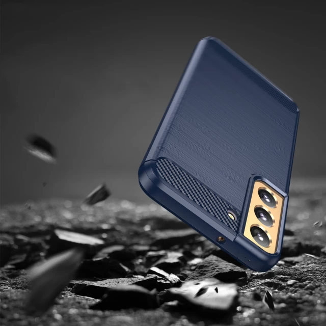 Чехол HRT Carbon Case для Samsung Galaxy S23 Plus Blue (9145576268544)