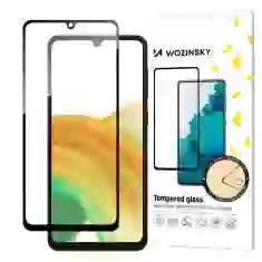 Защитное стекло Wozinsky Tempered Glass 9H Full Glue для Samsung Galaxy A34 5G Black (9145576269503)