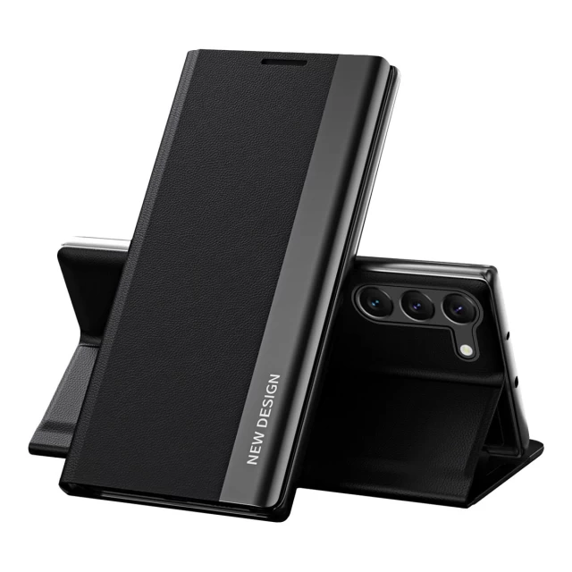 Чехол-книжка HRT Sleep Case для Samsung Galaxy S23 Plus Black (9145576269817)