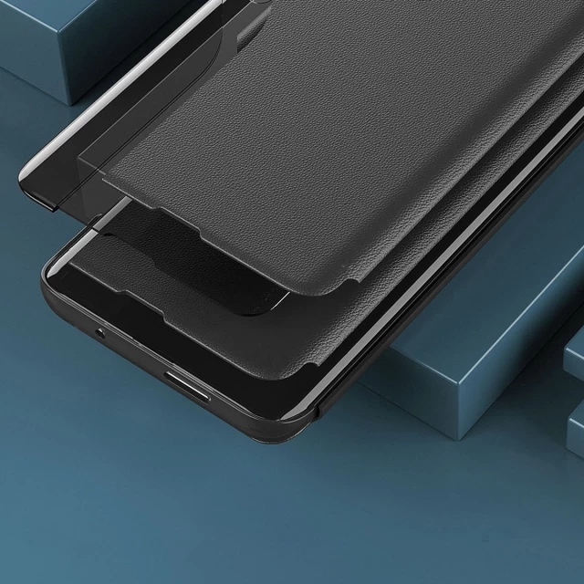Чехол-книжка HRT Eco Leather View Case для Samsung Galaxy S23 Ultra Blue (9145576269954)