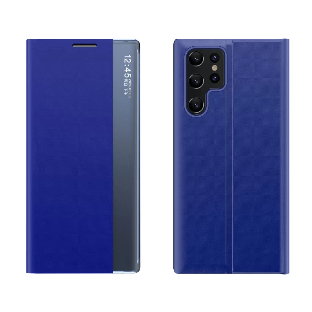 Чехол-книжка HRT Sleep Case для Samsung Galaxy S23 Ultra Blue (9145576270073)