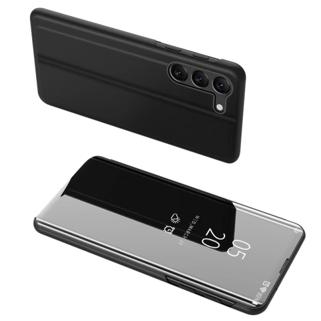 Чохол-книжка HRT Clear View Case для Samsung Galaxy S23 Black (9145576270295)