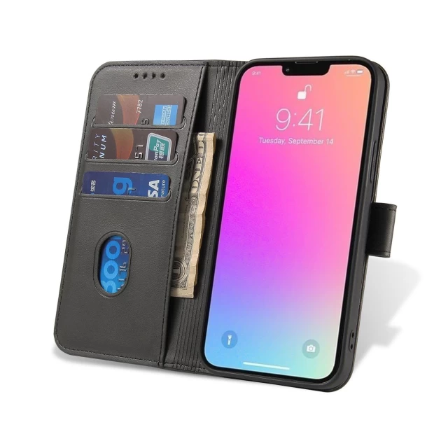 Чехол-книжка HRT Magnet Case для Samsung Galaxy S23 Plus Black (9145576270462)