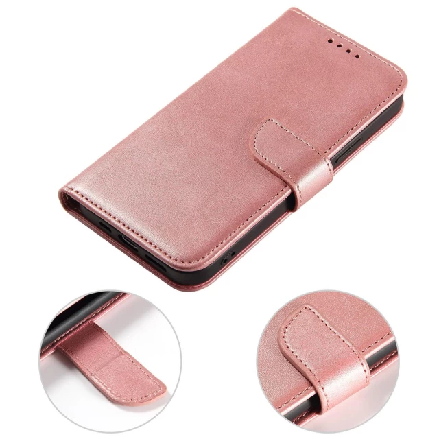 Чехол-книжка HRT Magnet Case для Samsung Galaxy S23 Ultra Pink (9145576270530)