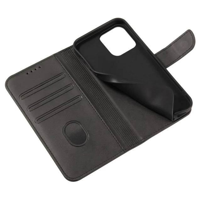 Чехол-книжка HRT Magnet Case для TCL 306 Black (9145576270585)