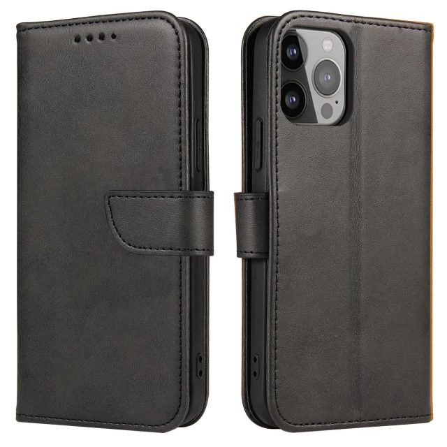 Чехол-книжка HRT Magnet Case для Vivo Y35 | Y22 | Y22s Black (9145576270745)