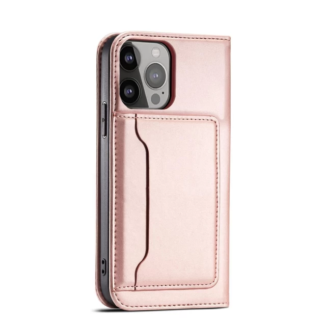 Чохол-книжка HRT Magnet Card Case для Samsung Galaxy S23 Pink (9145576271063)