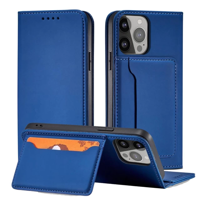 Чехол-книжка HRT Magnet Card Case для Samsung Galaxy A34 5G Blue (9145576271209)