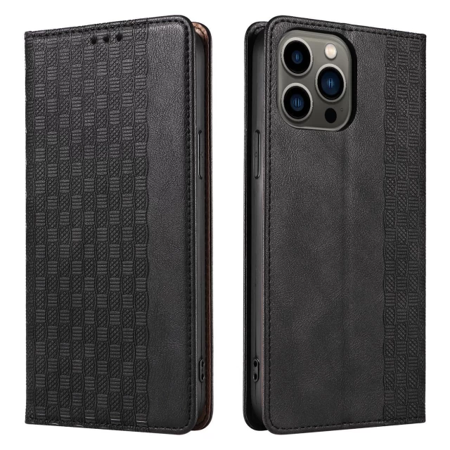 Чохол-книжка HRT Magnet Strap Case для Samsung Galaxy S23 Black (9145576271230)