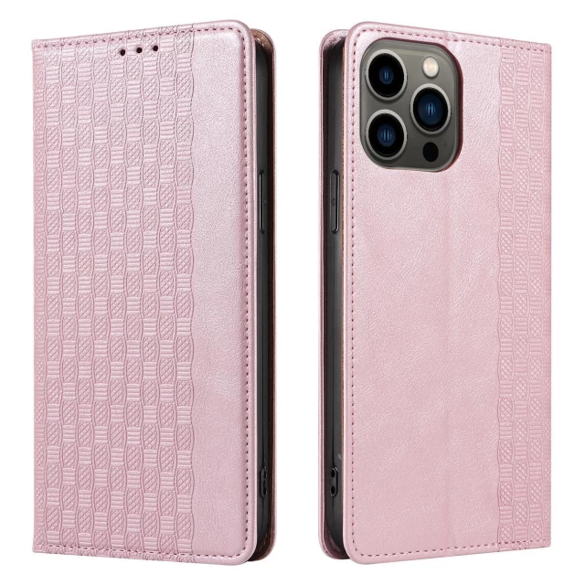 Чохол-книжка HRT Magnet Strap Case для Samsung Galaxy S23 Plus Pink (9145576271308)