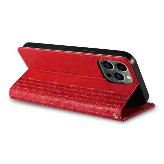 Чехол-книжка HRT Magnet Strap Case для Samsung Galaxy S23 Ultra Red (9145576271339)