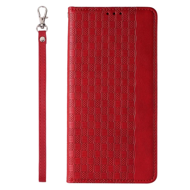 Чехол-книжка HRT Magnet Strap Case для Samsung Galaxy S23 Ultra Red (9145576271339)
