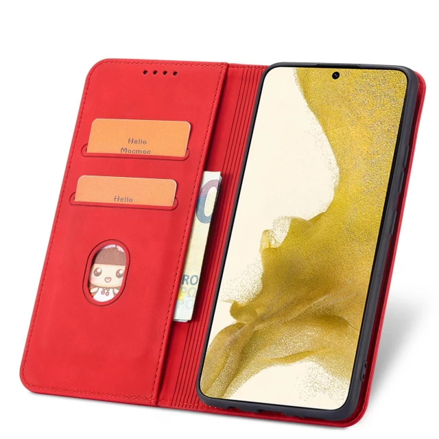 Чехол-книжка HRT Magnet Fancy Case для Samsung Galaxy S23 Plus Red (9145576271490)