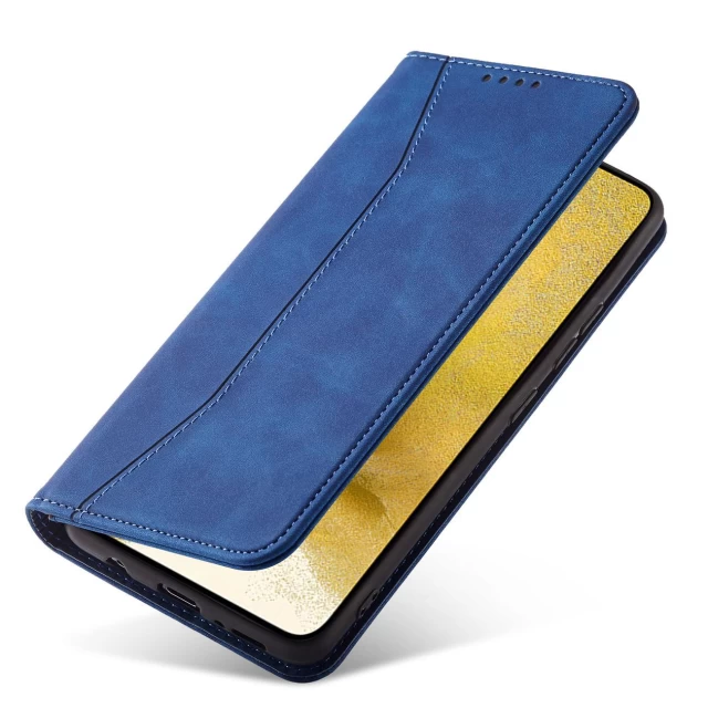 Чехол-книжка HRT Magnet Fancy Case для Samsung Galaxy S23 Ultra Blue (9145576271520)