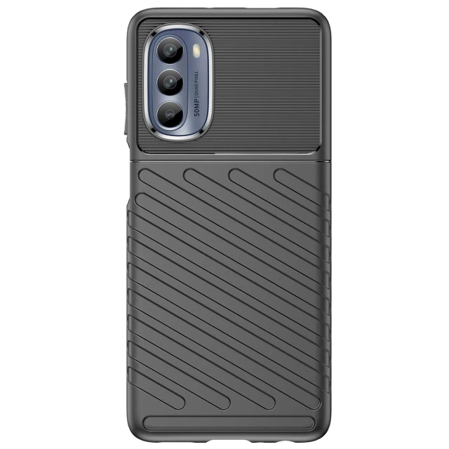 Чехол HRT Thunder Case для Motorola Moto G62 5G Black (9145576271636)