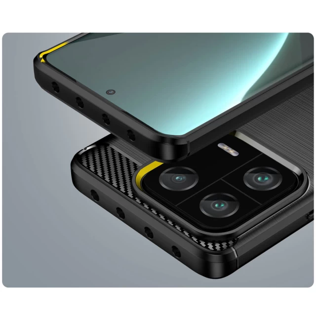 Чохол HRT Carbon Case для Xiaomi 13 Pro Black (9145576271797)