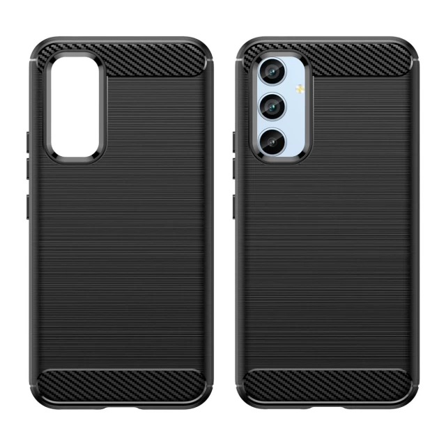 Чехол HRT Carbon Case для Samsung Galaxy A54 5G Black (9145576271827)