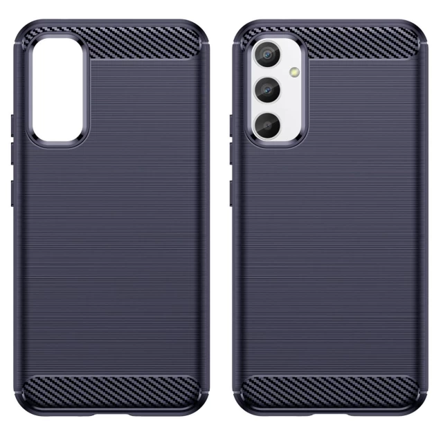 Чохол HRT Carbon Case для Samsung Galaxy A34 5G Blue (9145576271834)