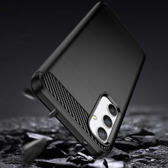Чохол HRT Carbon Case для Realme 10 Pro Black (9145576271865)