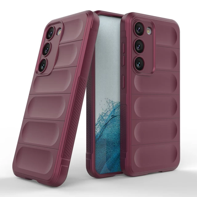 Чохол HRT Magic Shield Case для Samsung Galaxy S23 Plus Burgundy (9145576272053)