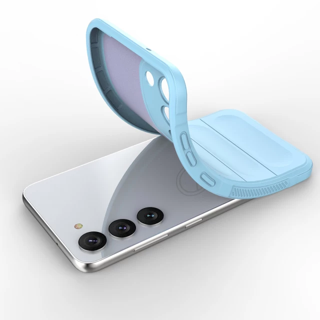 Чехол HRT Magic Shield Case для Samsung Galaxy S23 Plus Light Blue (9145576272077)