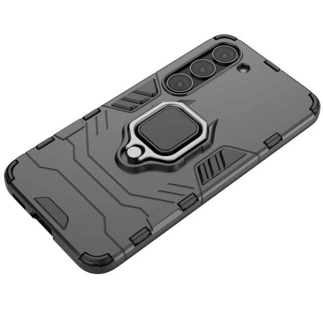 Чехол HRT Ring Armor для Samsung Galaxy S23 Black (9145576272206)