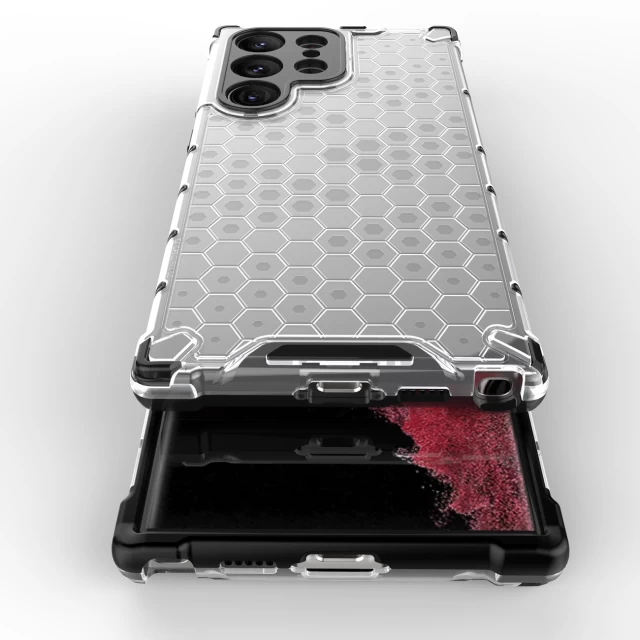 Чехол HRT Honeycomb для Samsung Galaxy S23 Ultra Black (9145576272336)