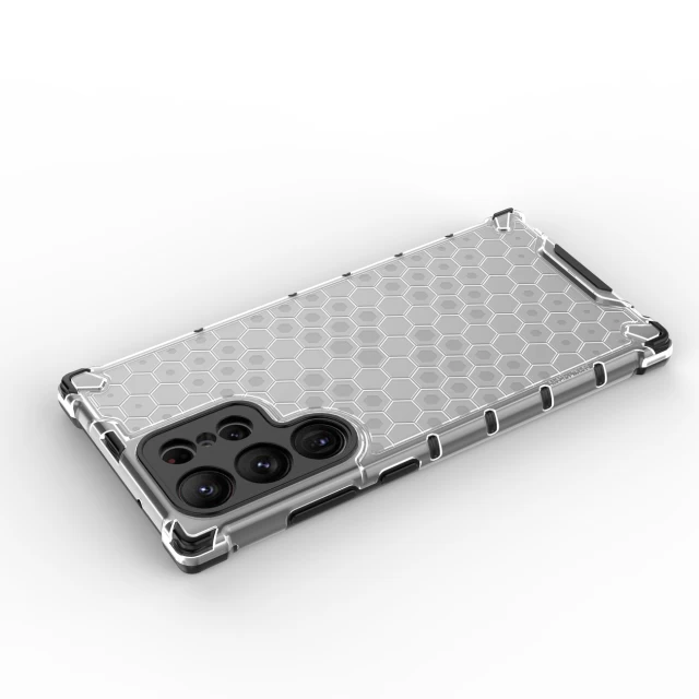 Чохол HRT Honeycomb для Samsung Galaxy S23 Ultra Clear (9145576272350)