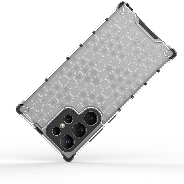 Чехол HRT Honeycomb для Samsung Galaxy S23 Ultra Clear (9145576272350)