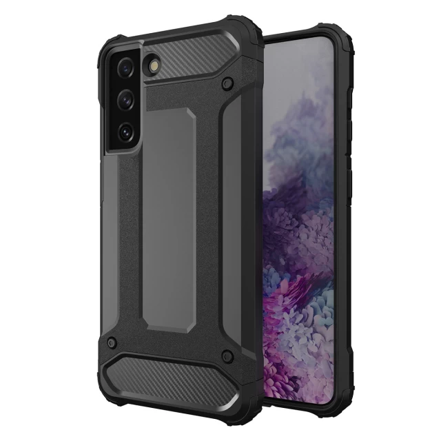 Чохол HRT Hybrid Armor для Samsung Galaxy S23 Black (9145576272572)