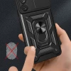 Чохол HRT Hybrid Armor Camshield для Samsung Galaxy S23 Black (9145576272749)