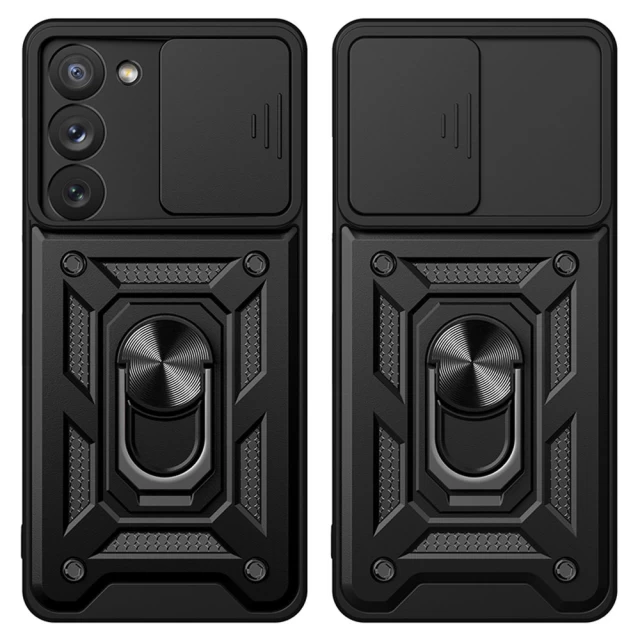 Чохол HRT Hybrid Armor Camshield для Samsung Galaxy A34 5G Black (9145576272862)