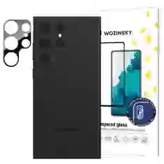 Захисне скло Wozinsky Tempered Glass 9H для камери Samsung Galaxy S23 Ultra Black (9145576273586)