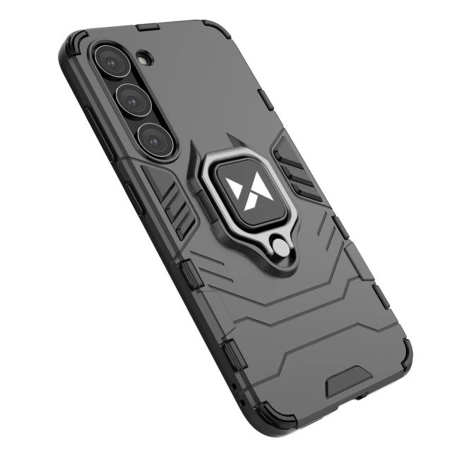 Чехол Wozinsky Ring Armor для Samsung Galaxy S23 Black (9145576274064)