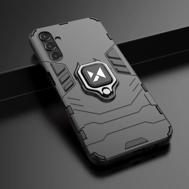 Чохол Wozinsky Ring Armor для Samsung Galaxy A14 Black (9145576274095)