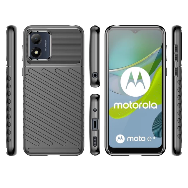 Чохол HRT Thunder Case для Motorola Moto E13 Black (9145576274613)