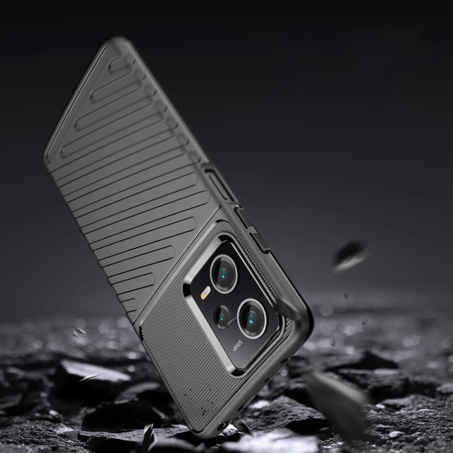 Чехол HRT Thunder Case для Xiaomi Poco X5 Pro 5G | Redmi Note 12 Pro Black (9145576274644)