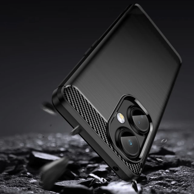 Чохол HRT Carbon Case для OnePlus Nord CE 3 Black (9145576274651)