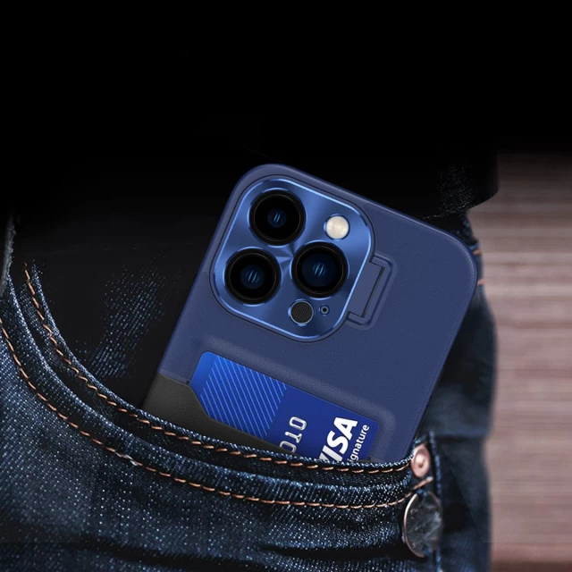 Чехол HRT Leather Stand Case для Samsung Galaxy S23 Plus Blue (9145576274880)