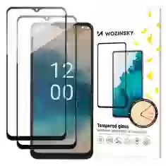 Захисне скло Wozinsky Tempered Glass 9H Full Glue для Nokia G22 Black (2 Pack) (9145576275054)