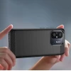 Чехол HRT Carbon Case для Xiaomi Redmi 11A | 12C | Poco C55 Black (9145576275511)