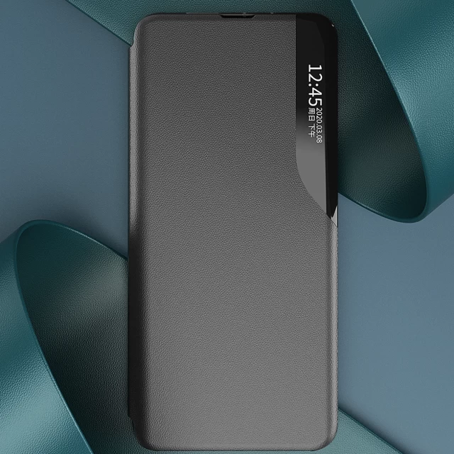 Чохол-книжка HRT Eco Leather View Case для Xiaomi Redmi Note 12 Pro | Poco X5 Pro 5G Black (9145576275788)