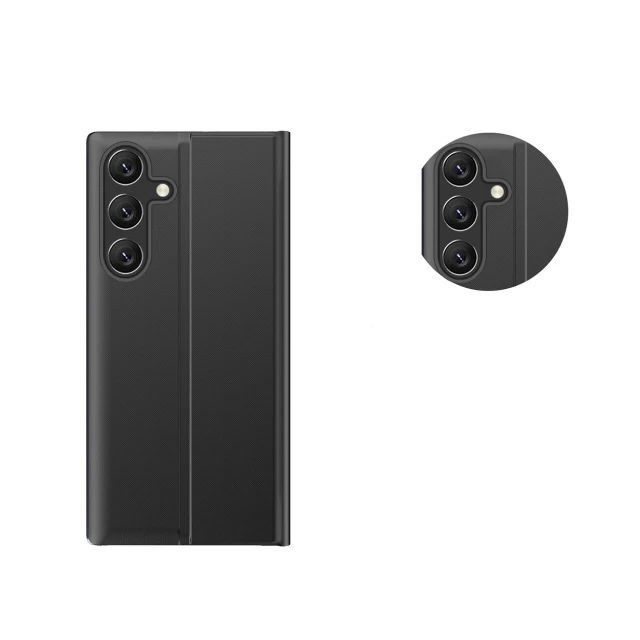 Чехол-книжка HRT Sleep Case для Xiaomi Redmi Note 12 Pro Plus Black (9145576275917)