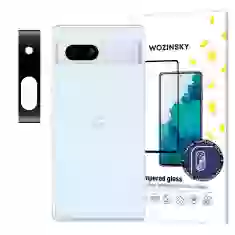 Защитное стекло Wozinsky Tempered Glass 9H для камери Google Pixel 7a Black (9145576276105)