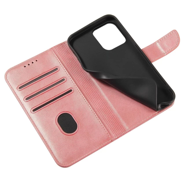 Чехол-книжка HRT Magnet Case для Xiaomi Redmi Note 12 5G | Poco X5 5G Pink (9145576277089)