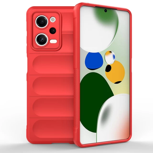 Чохол HRT Magic Shield Case для Xiaomi Redmi Note 12 Pro | Poco X5 Pro 5G Red (9145576277492)