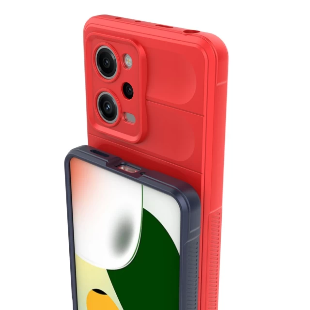 Чохол HRT Magic Shield Case для Xiaomi Redmi Note 12 Pro | Poco X5 Pro 5G Red (9145576277492)